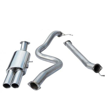 Cobra Sport 3 inch Non Resonated Cat Back Exhaust - Ford Fiesta ST180